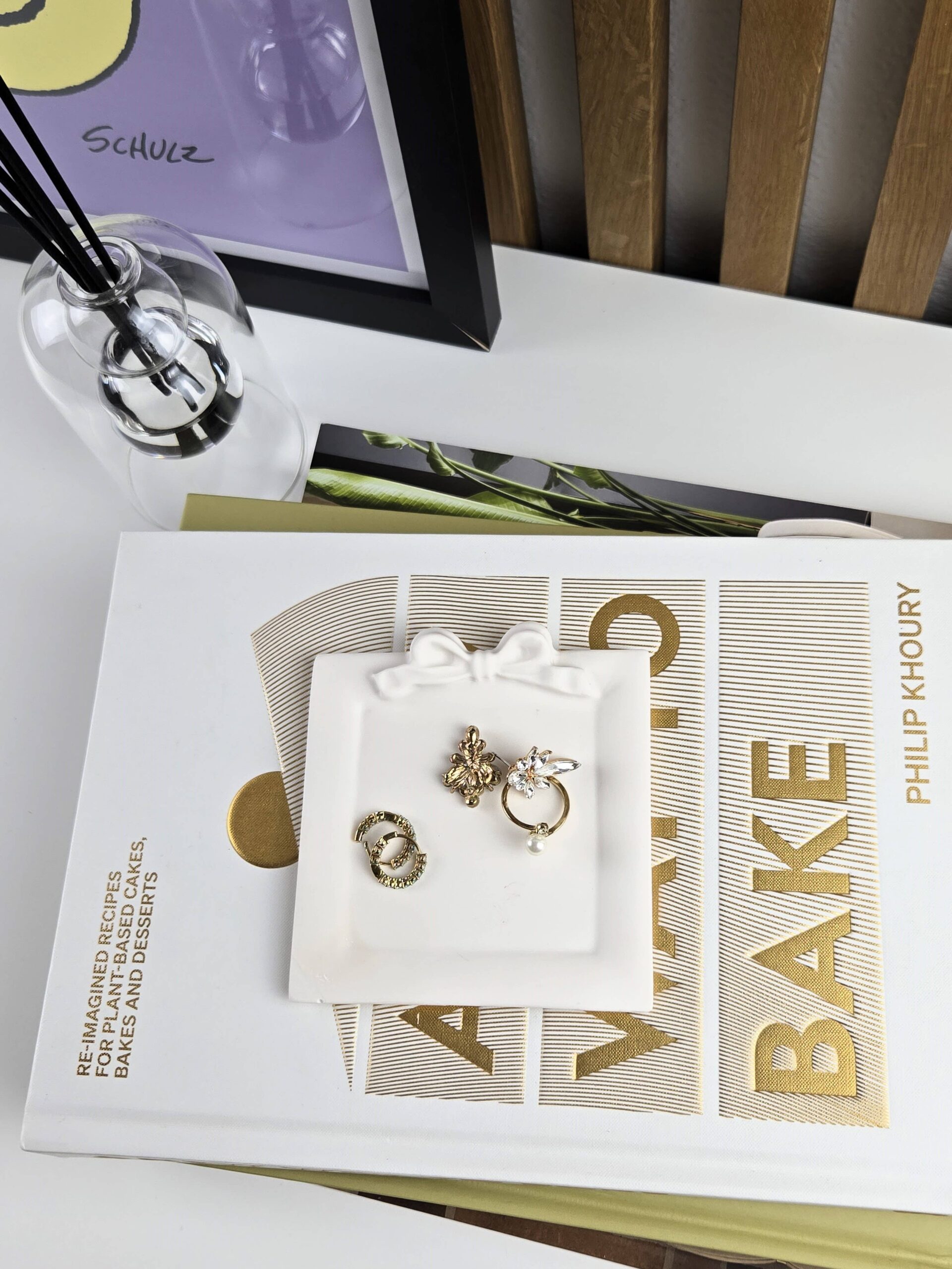 Bow Lace Tray Square