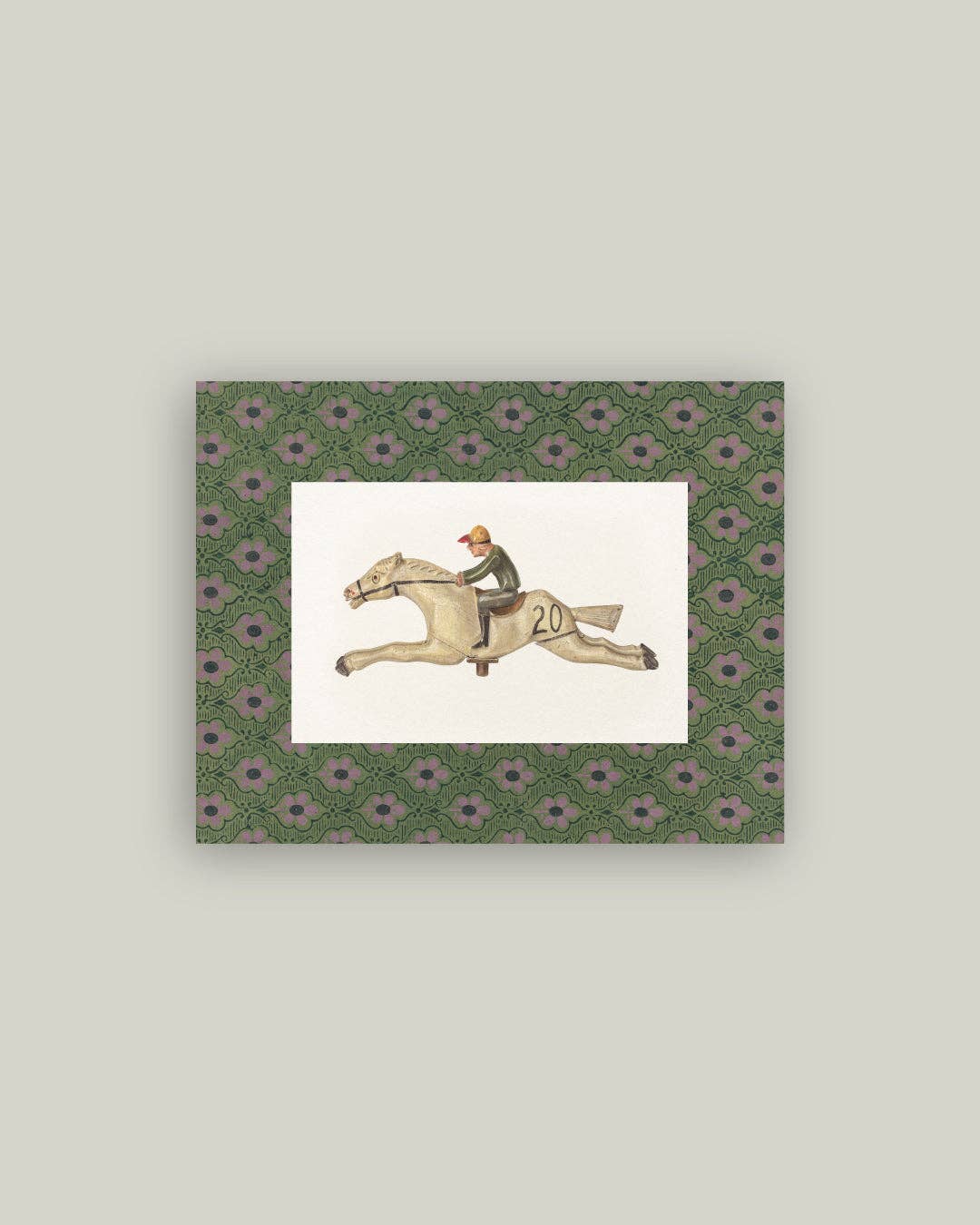Toy Race Horse Artist Board