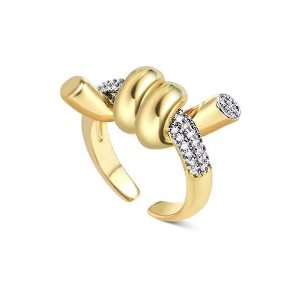 Heiress Knot Ring: 8