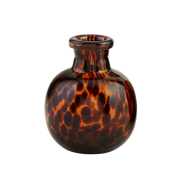 Large Tortoise Glass Vase