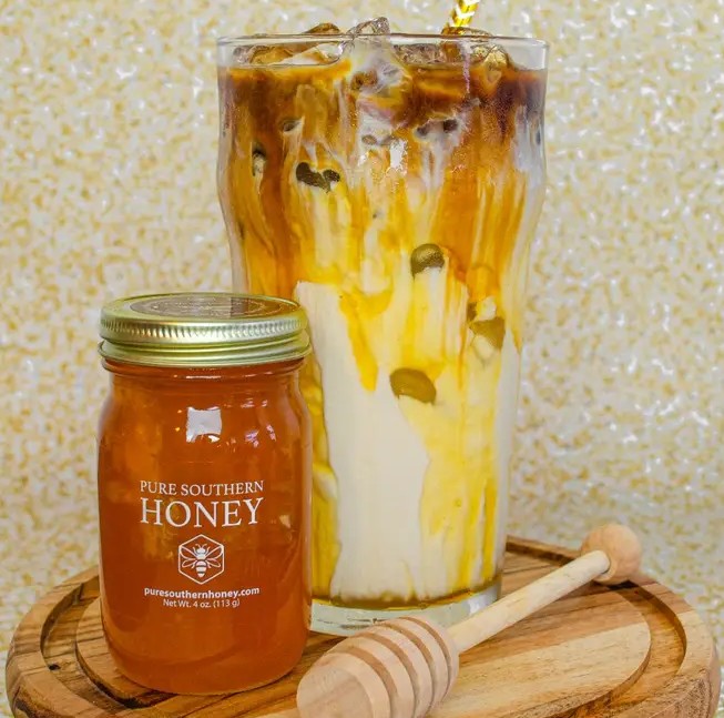 Mini Honey with comb 4 oz