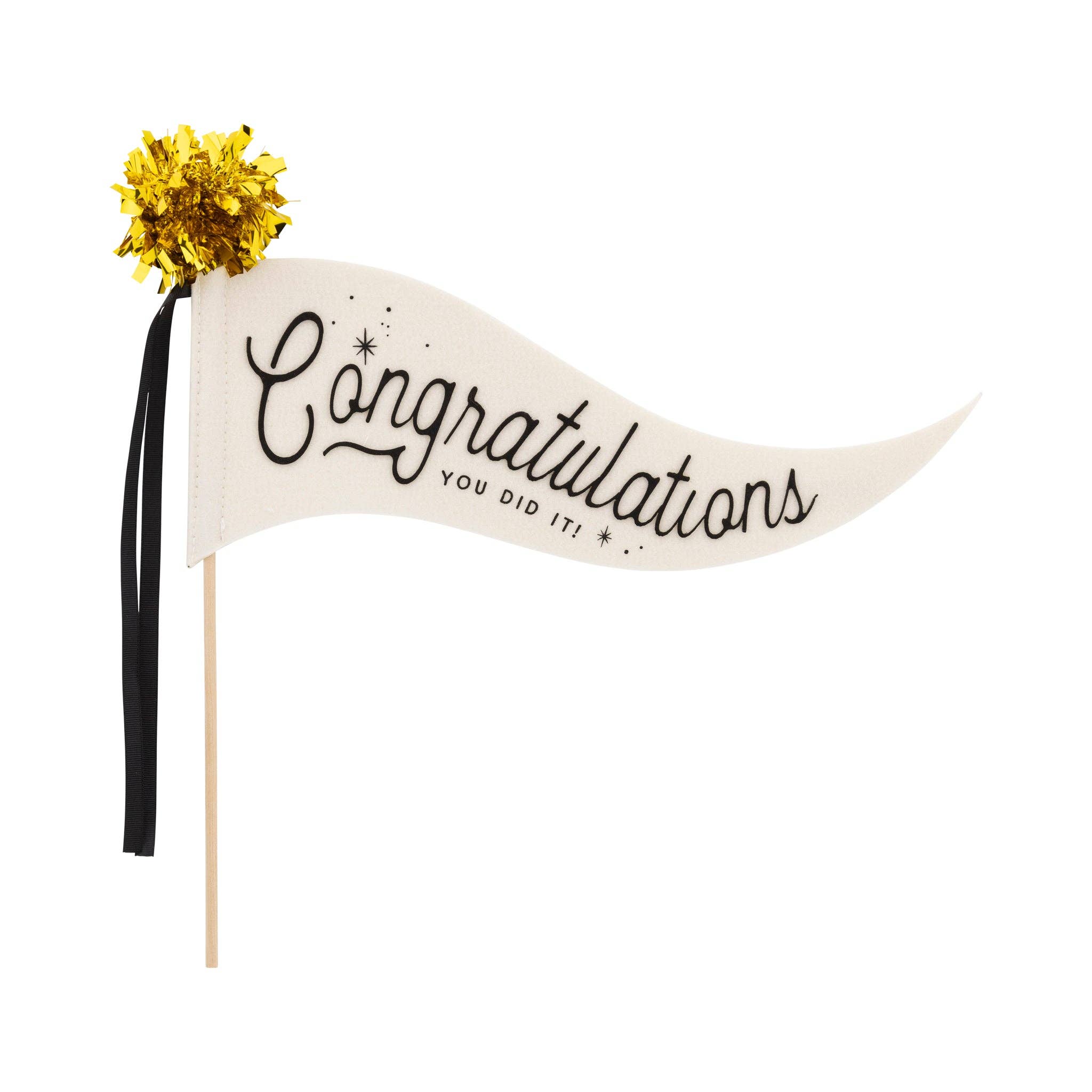 Congratulations Felt Pennant