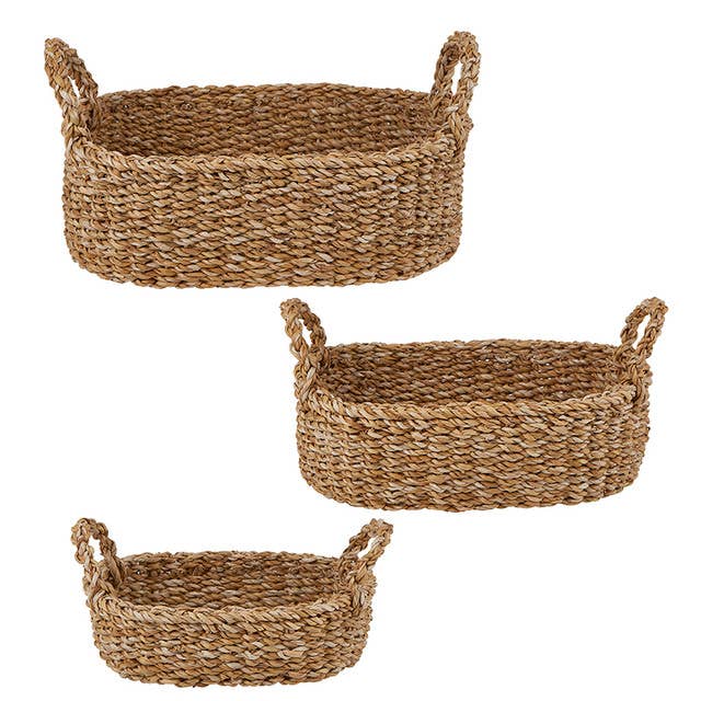 Oval Tray Basket Set
