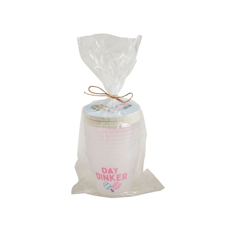 Day Drink Pickball Cup Coaster