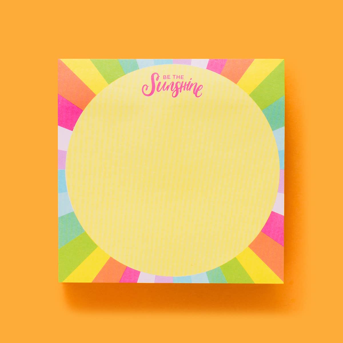 Sticky Notes Pad - "Be the Sunshine" - 300 Sheets