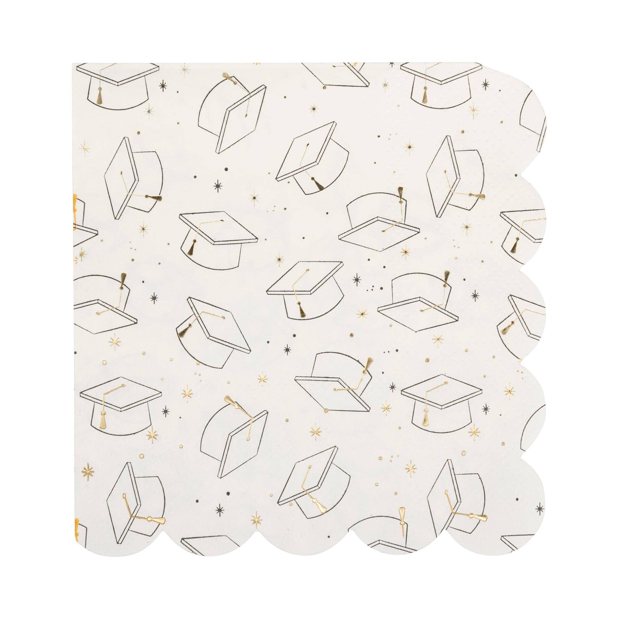 Grad Cap Cocktail Napkin