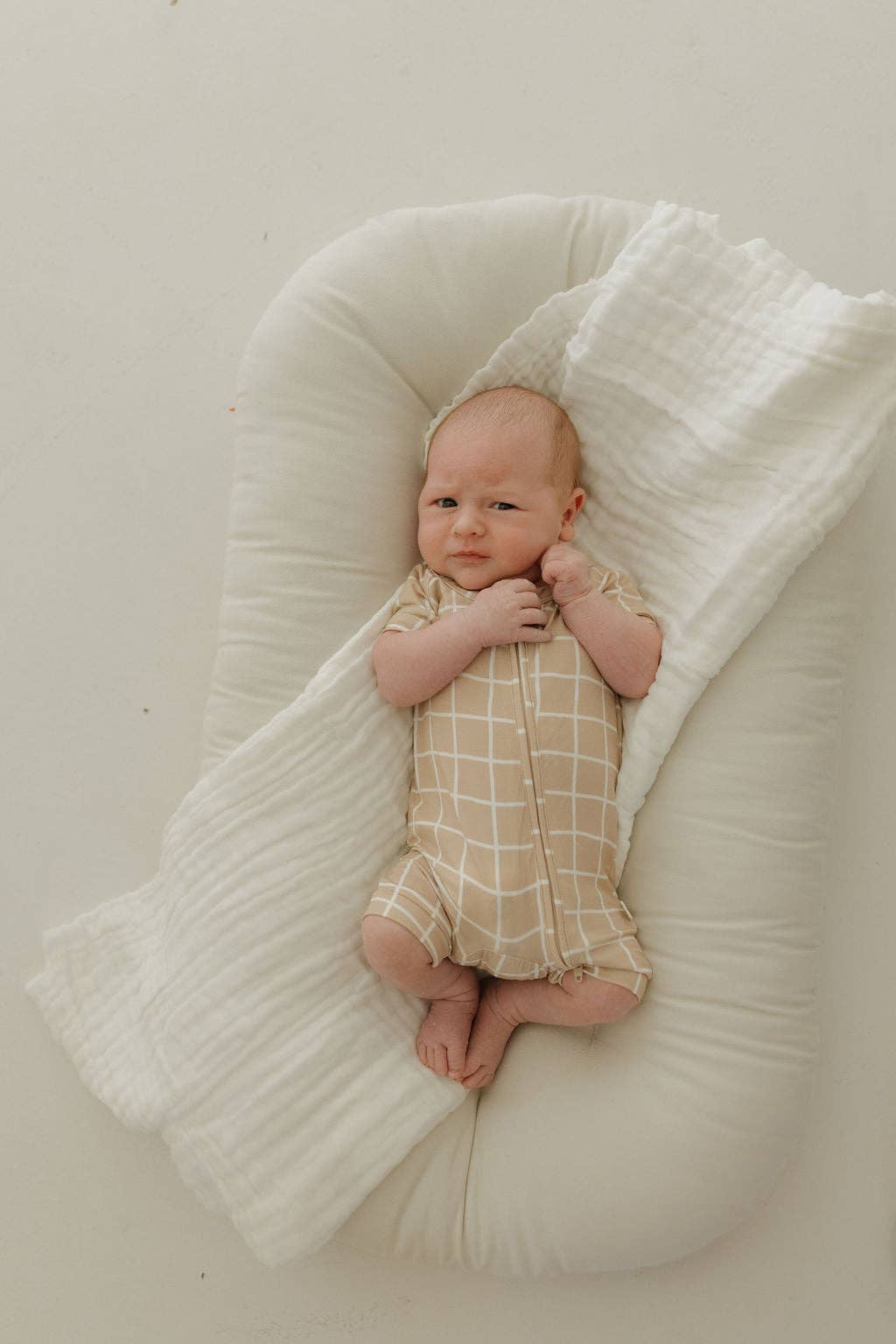 Bamboo Zip Shortie | Grid: 12-18 Months