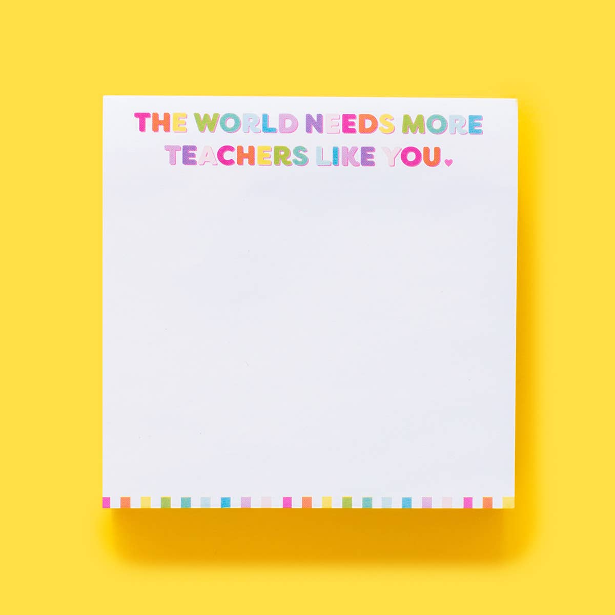 Sticky Notes Pad - Teacher Appreciation - 300 Sheets