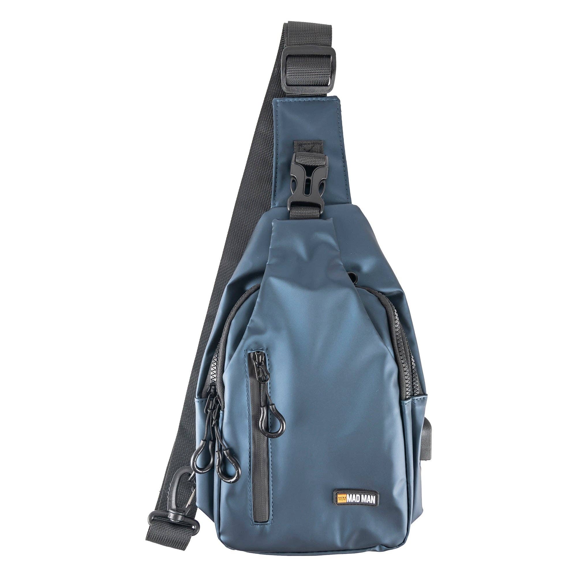 Marksman Sling Bag: Navy