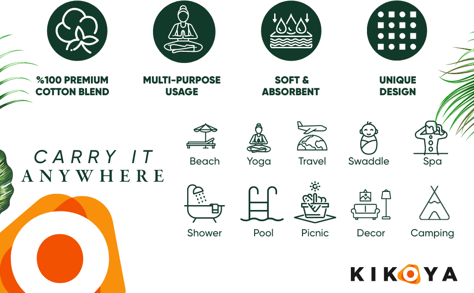 Tie Dye Pestemal Turkish Beach Towel Sand resistant hand-dye - Image 8