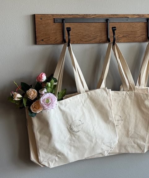 $10 Canvas Le Marche Bag