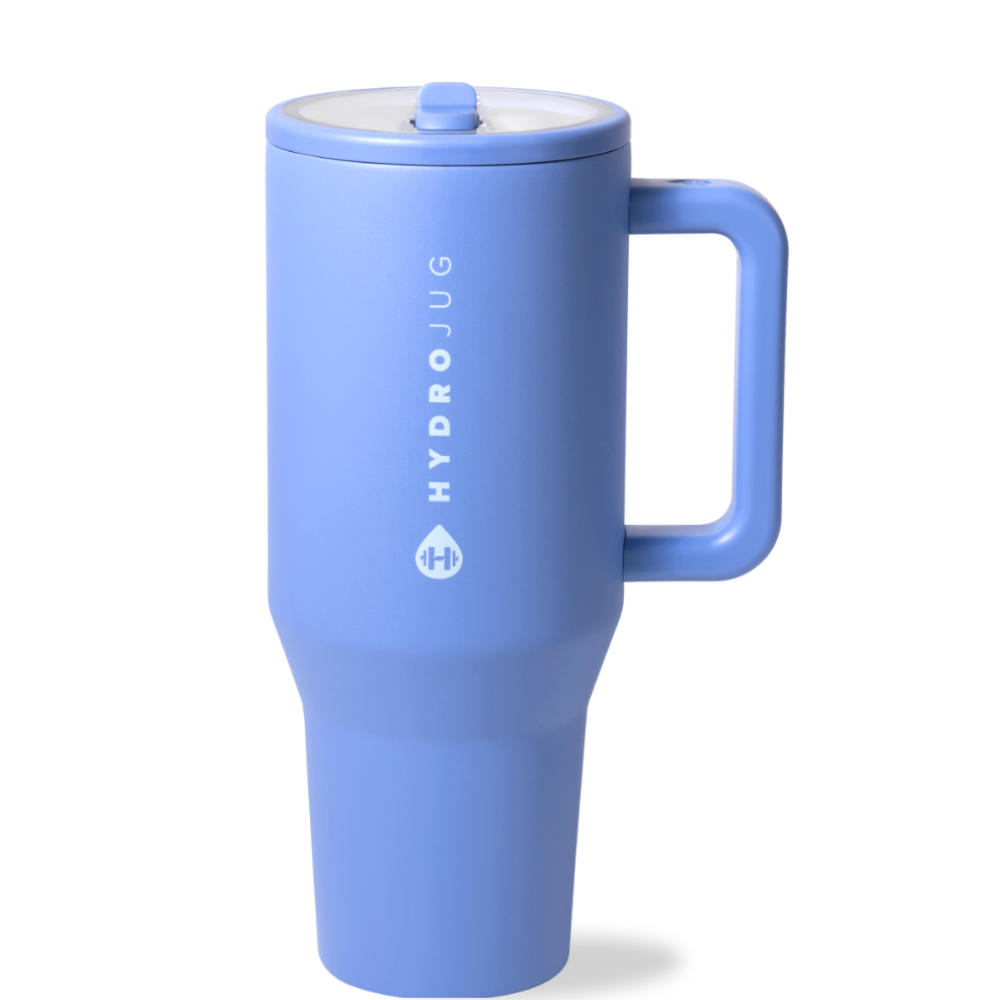 Light Blue Hydrojug 32 oz Traveler Tumbler
