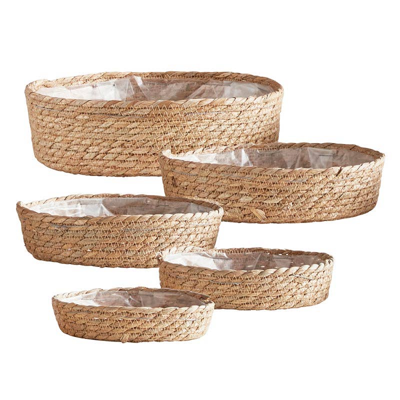 47th & Main Short  Lined Baskets - Set of 5
