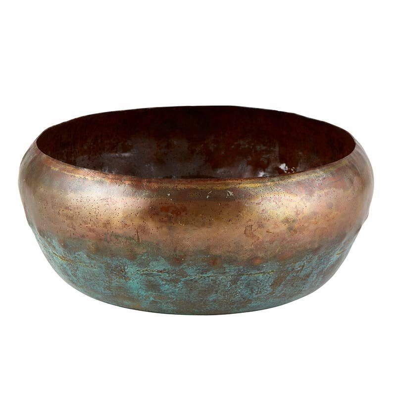 47th & Main - Copper Blue Pot - Small