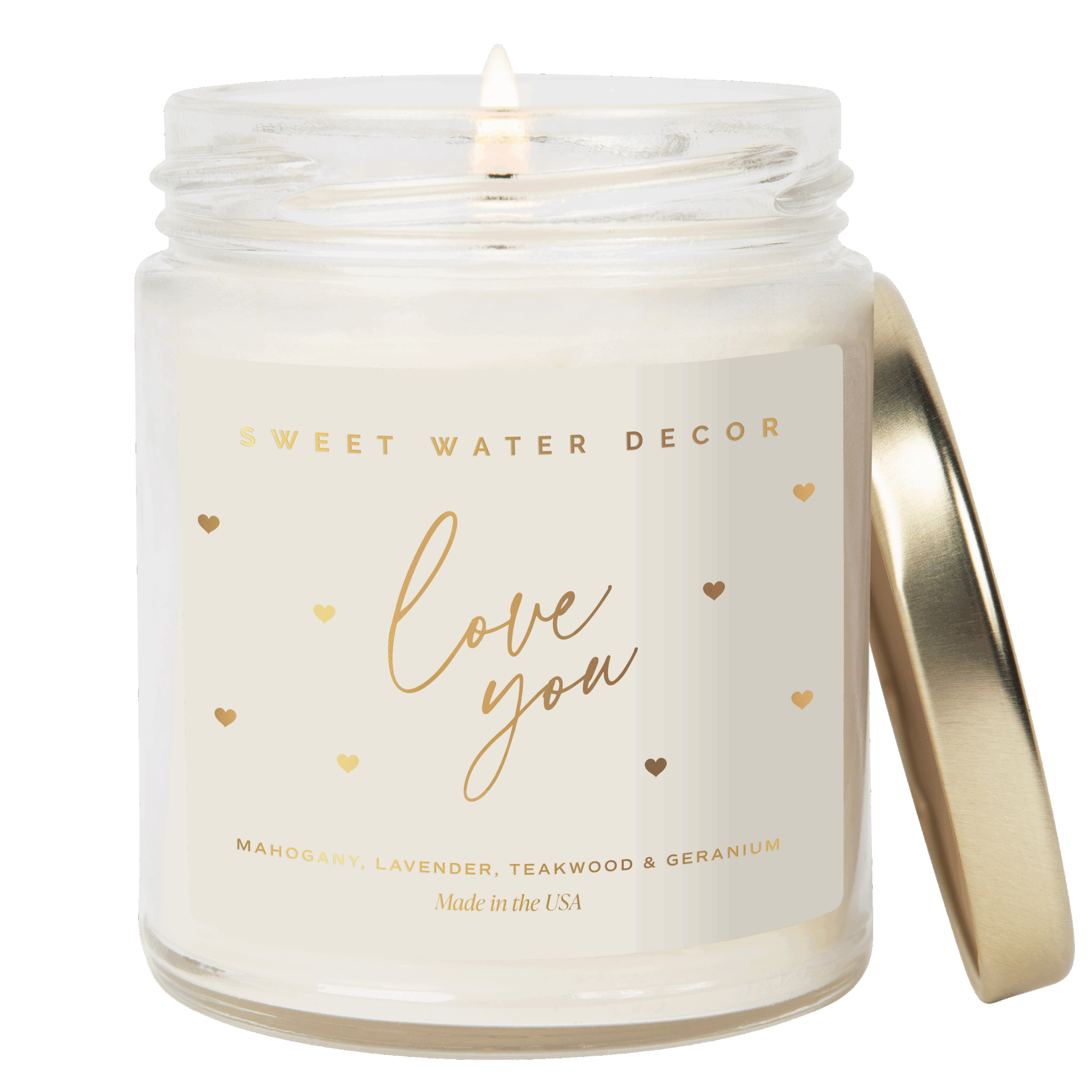 *NEW* Love You 9 oz Candle - Valentine's Day & Home Decor