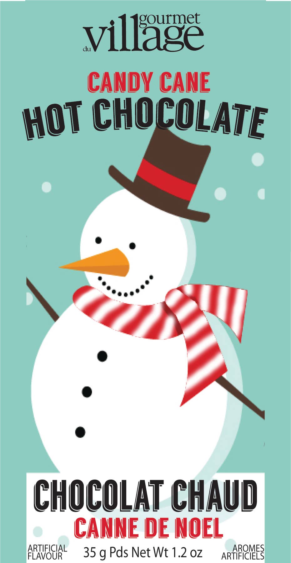 Mini Hot Choc Wh Snowman