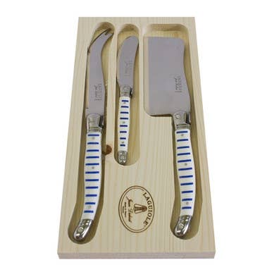 The French Farm - Jean Dubost 3 Piece Cheese Set Mariniere