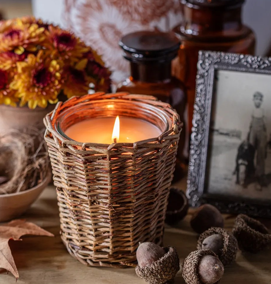 Nostalgic Fall Candle