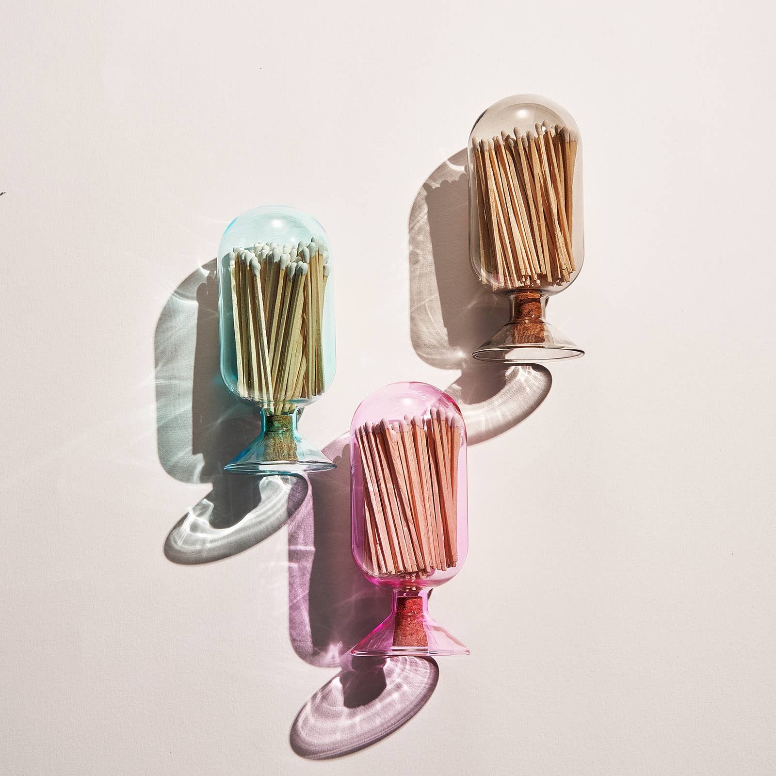 Grey Glass Match Cloche - Image 3