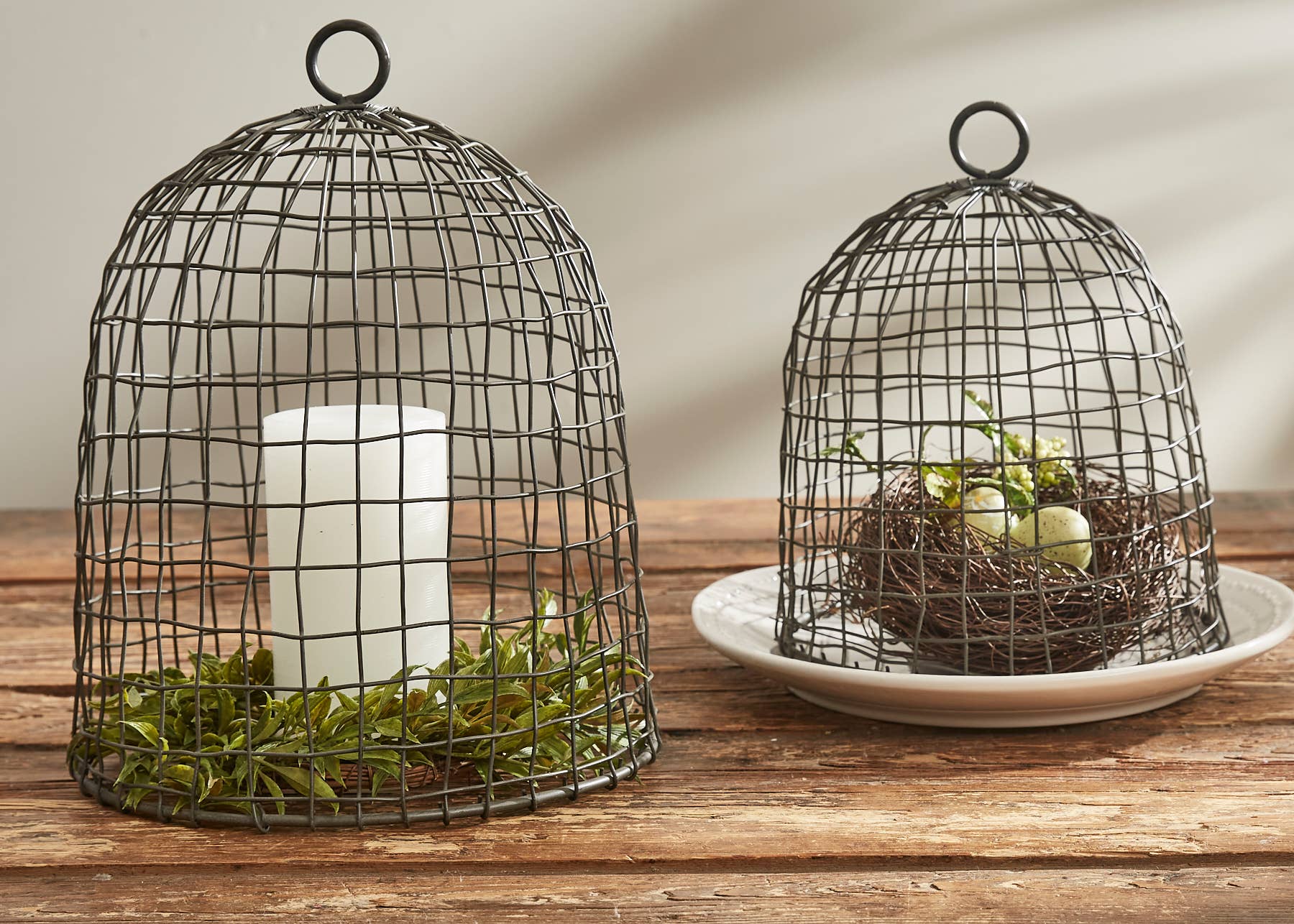 Wire Bell Cloches - Set of 2