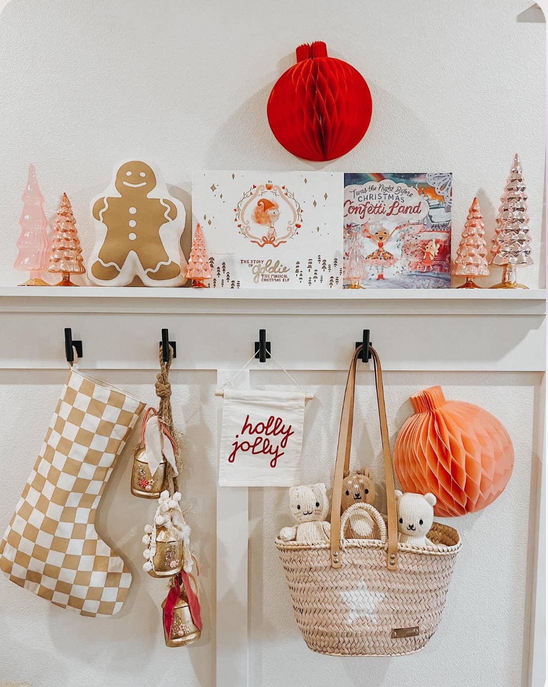 Imani + KIDS by Imani Collective - Stocking Checkered taupe - Image 4