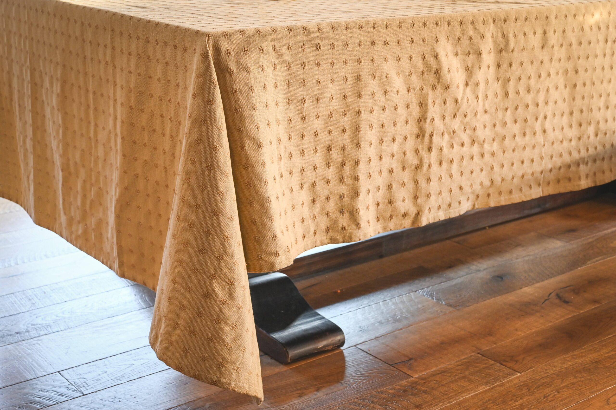 Galley and Fen - Umber Dobby Tablecloth