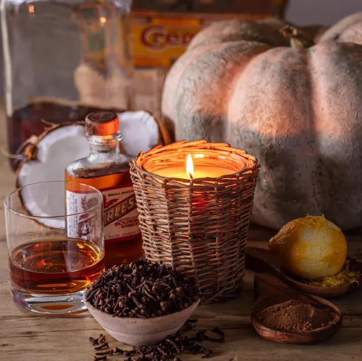 Spirited Pumpkin Candle
