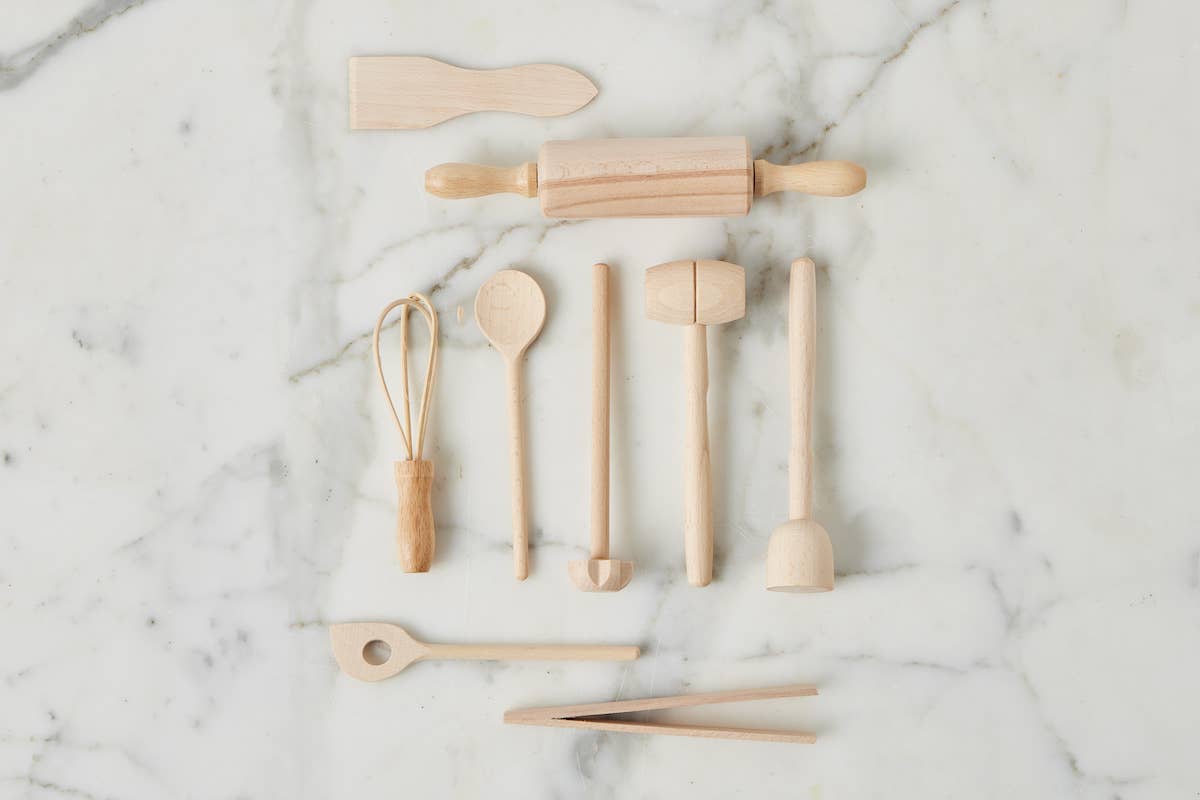 etúHOME - Children's Wood Cooking Set
