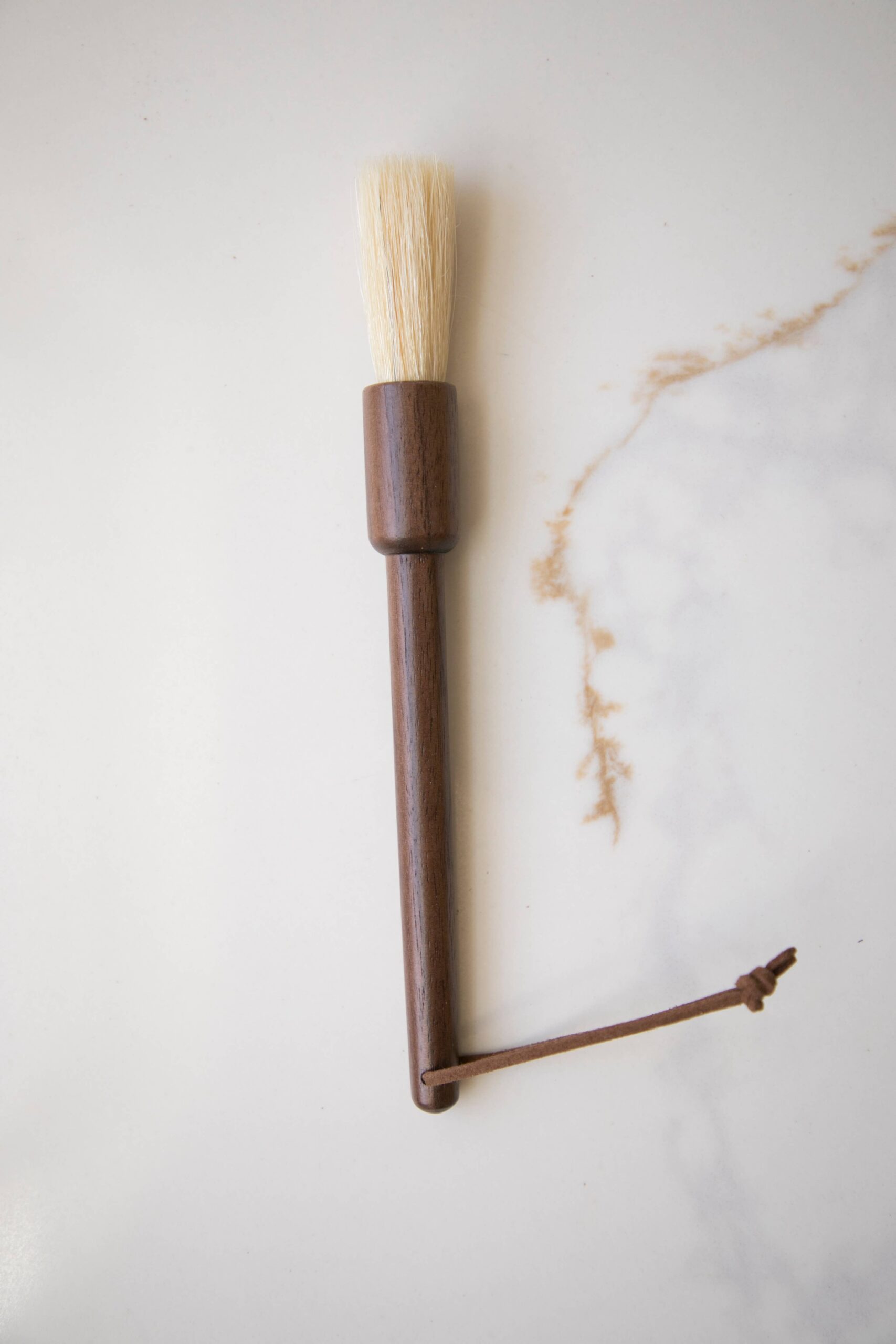 Wood Baking Tools Brush: Walnut