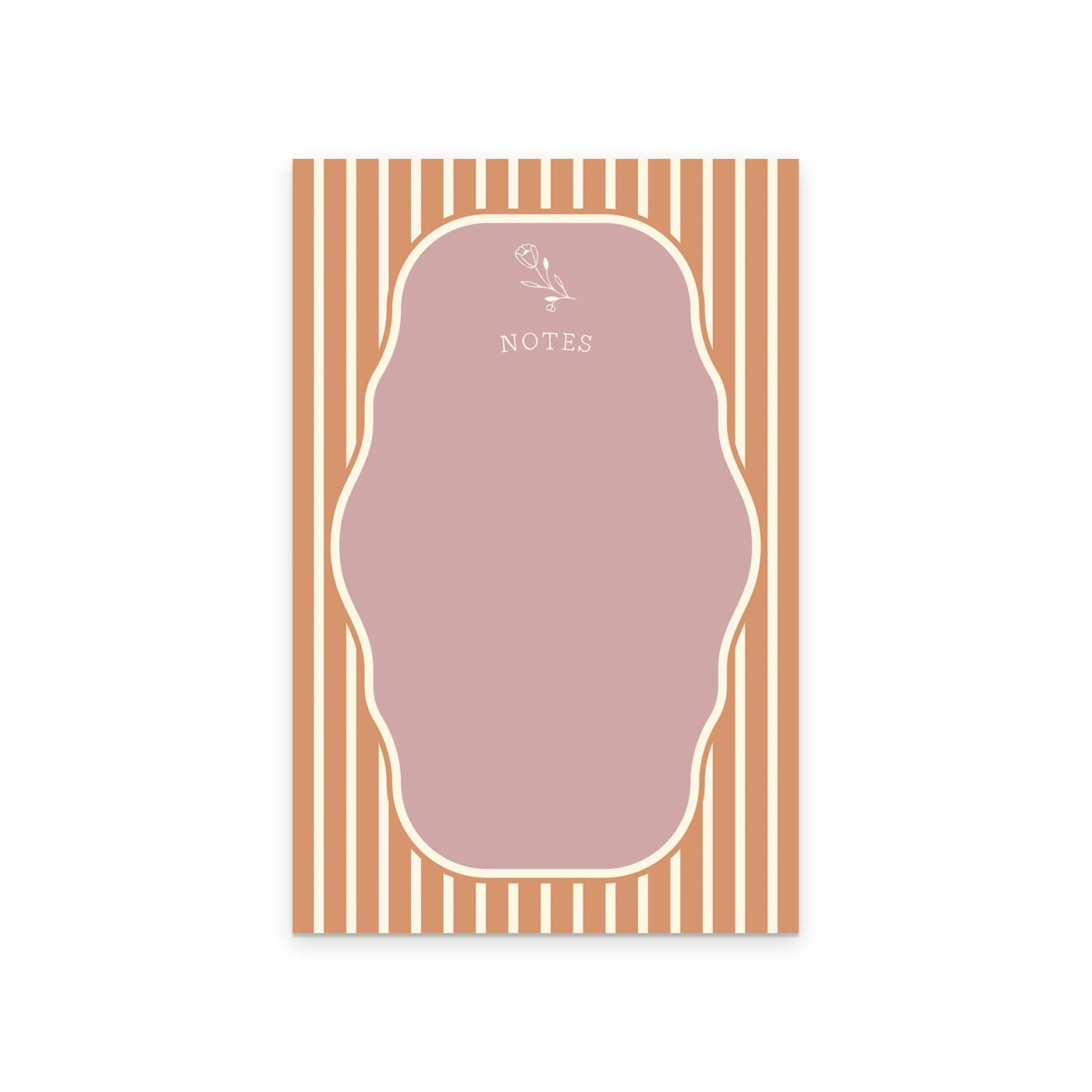 Framed Floral Notepad