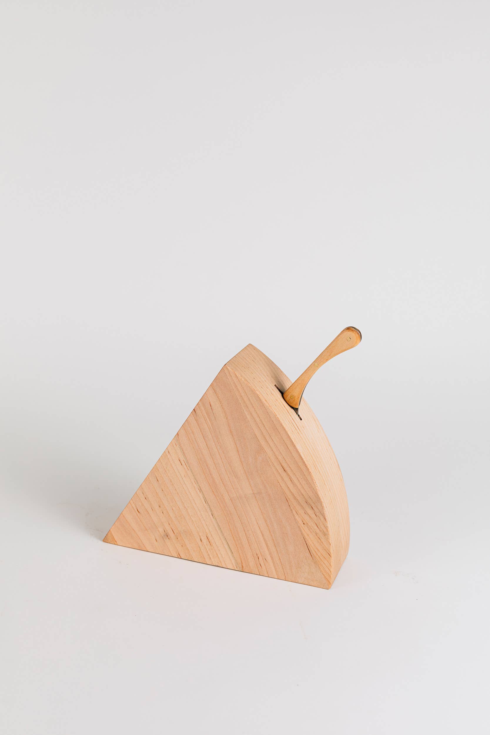 Millstream Home - The Cheese Block with Hand-Forged Knife