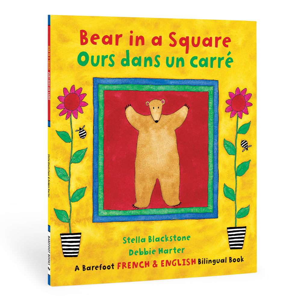 Barefoot Books - Bear in a Square / Ours dans un carré