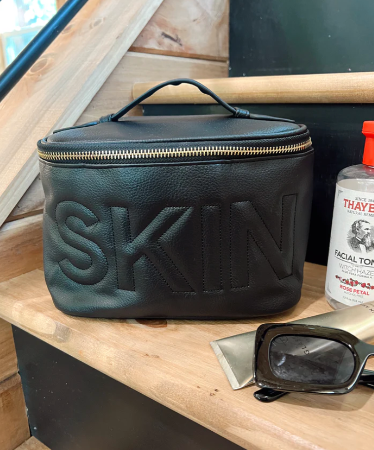 Skin - Black Leather Open Top