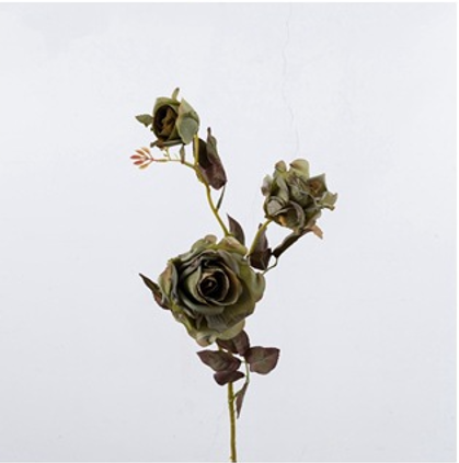 ARTIFICIAL ROSES: Green