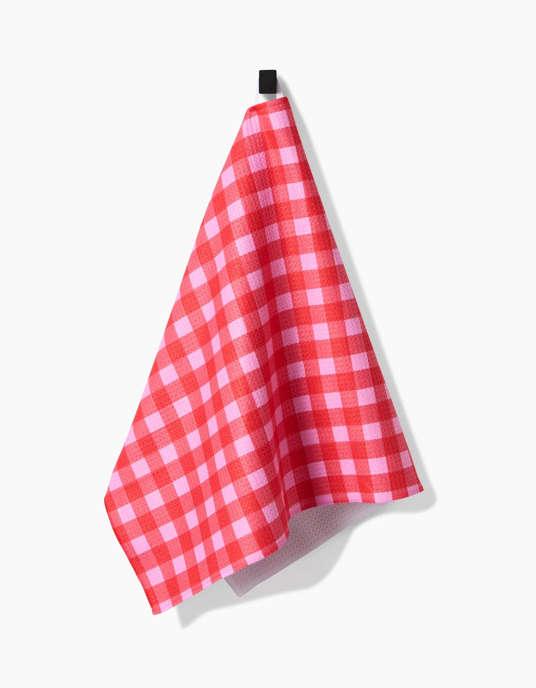 Cherry Gingham Tea Towel - Image 3