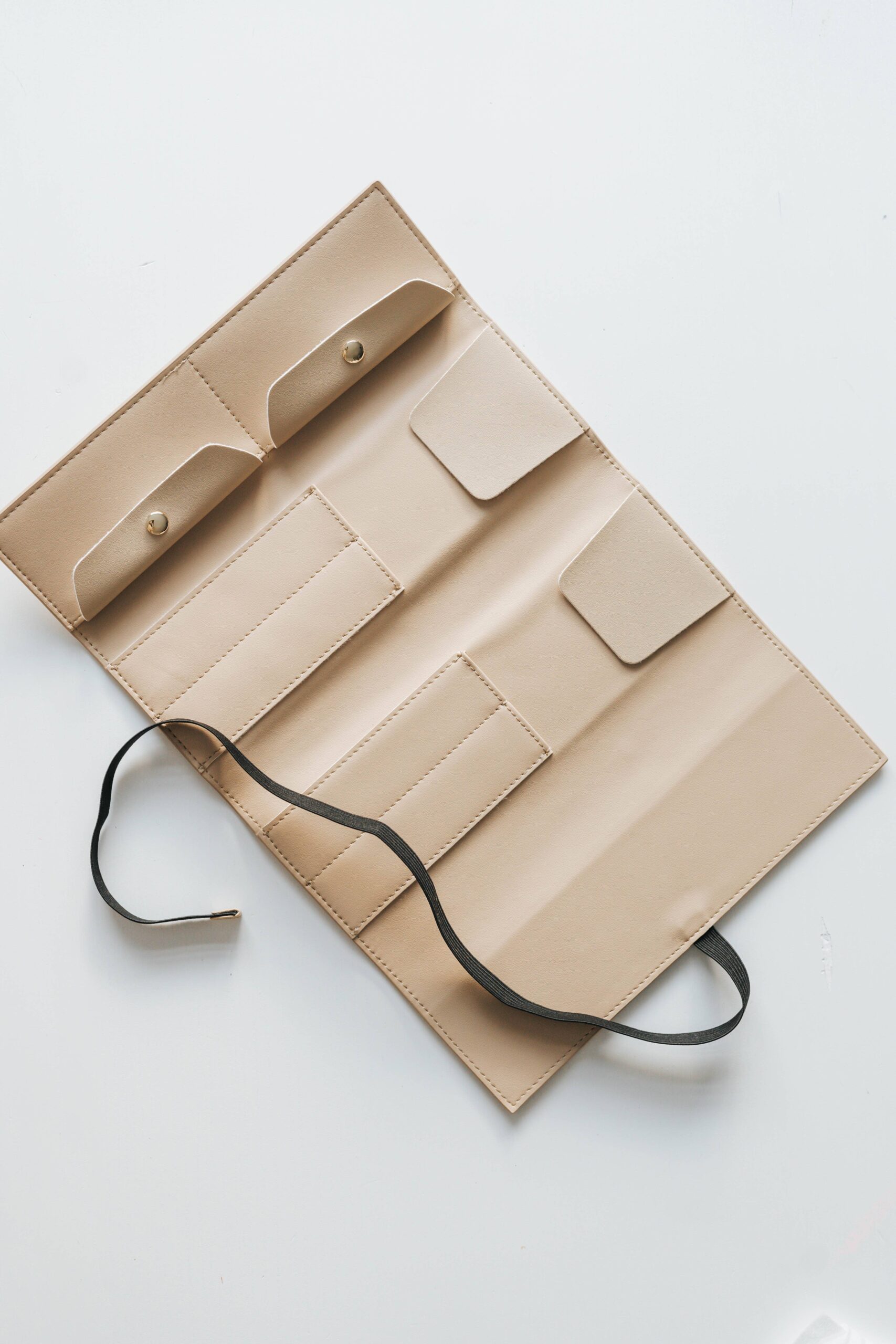 Calligraphy Pen Roll: Beige