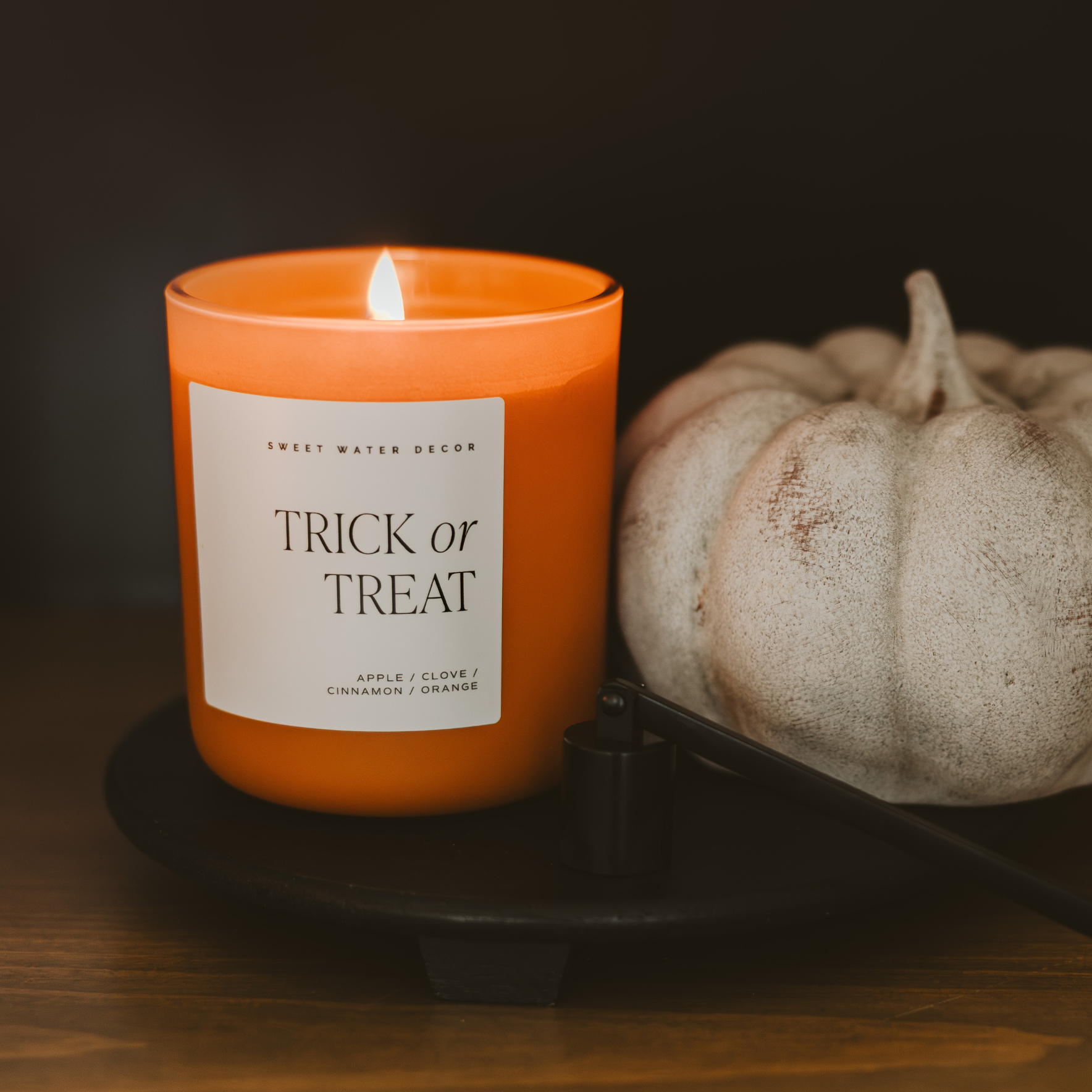 Trick or Treat 15 oz Soy Candle, Matte Jar