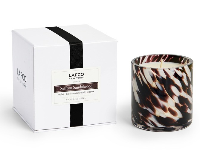 6.5oz Saffron Sandalwood Classic Candle - Lounge