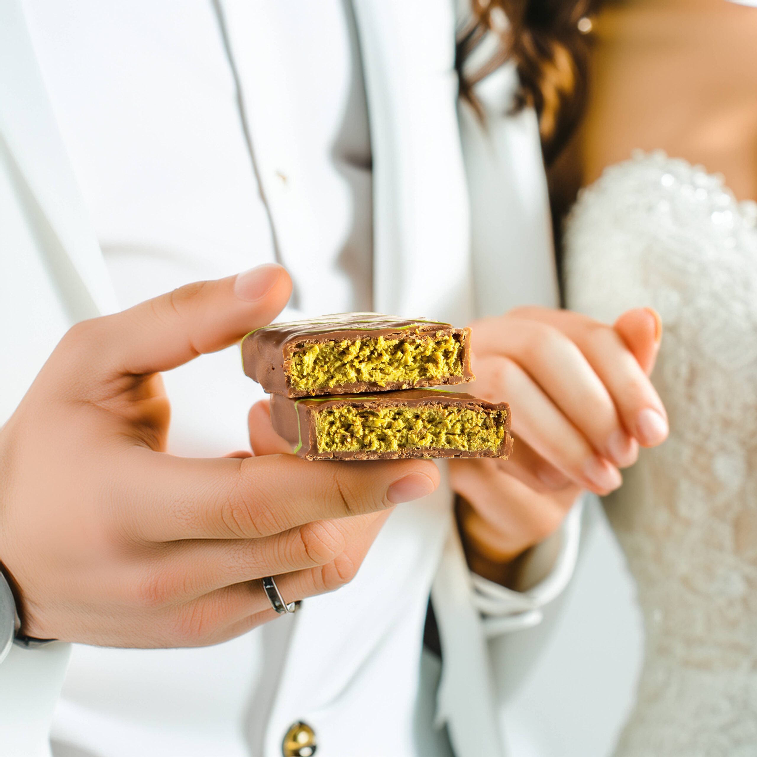 Famous Dubai Chocolate Bar, Premium Pistachio, 3.35 oz - Image 7