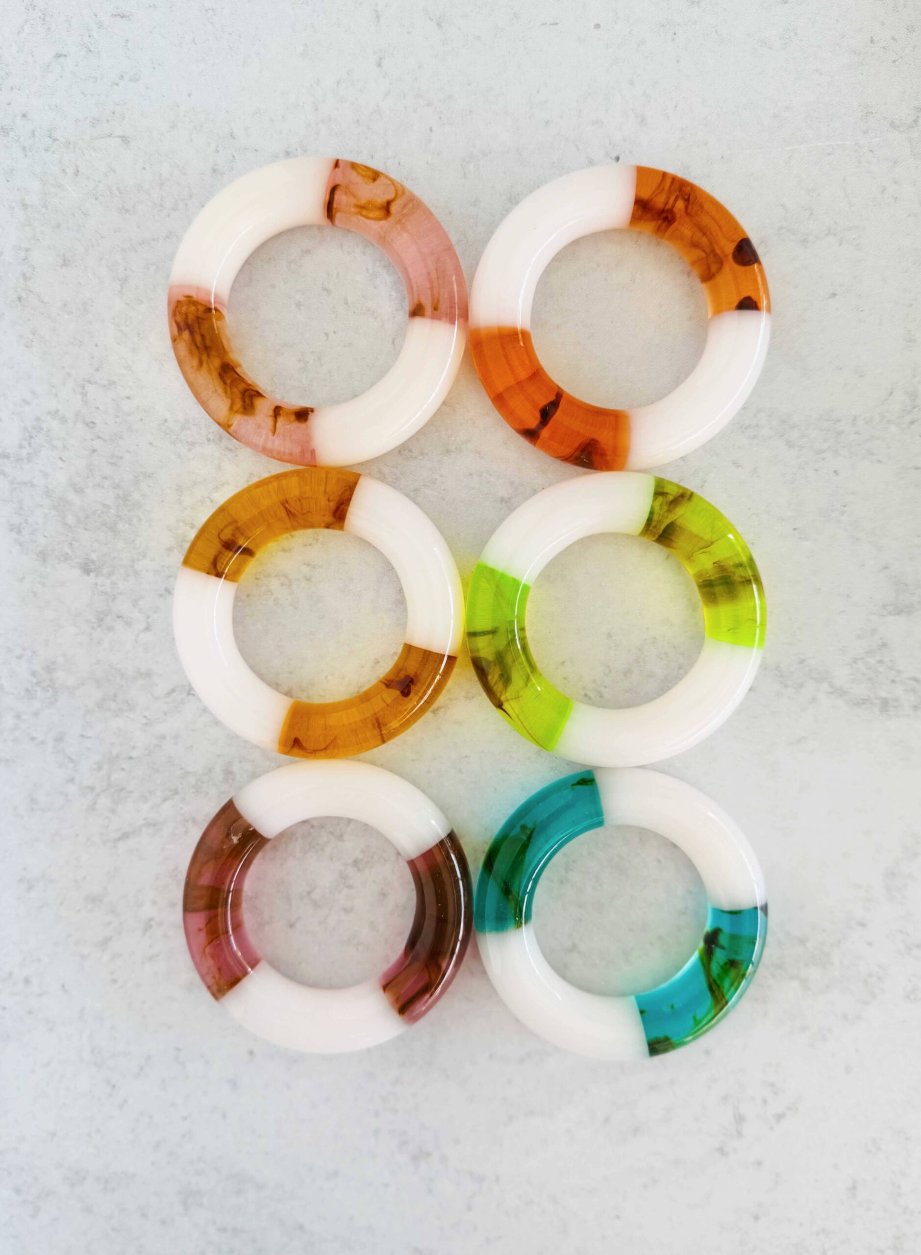 So Sweet Napkin Rings- set of four : Grape