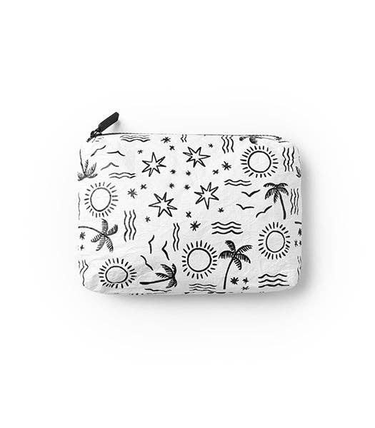 Local Beach Water Resistant Printed Pouch: Cheetah Medium - Image 3