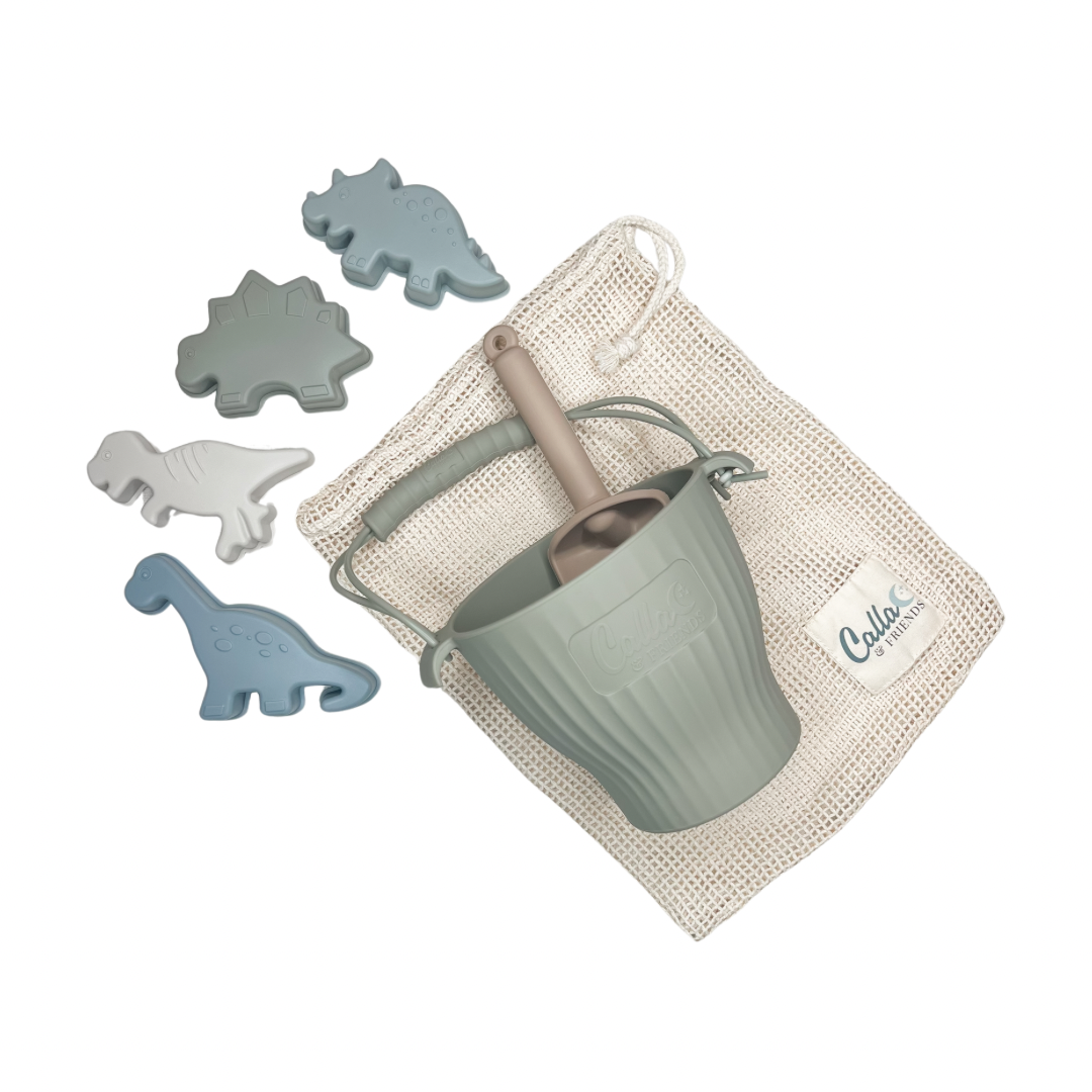 Dominic’s Dino Silicone Beach Toy Set