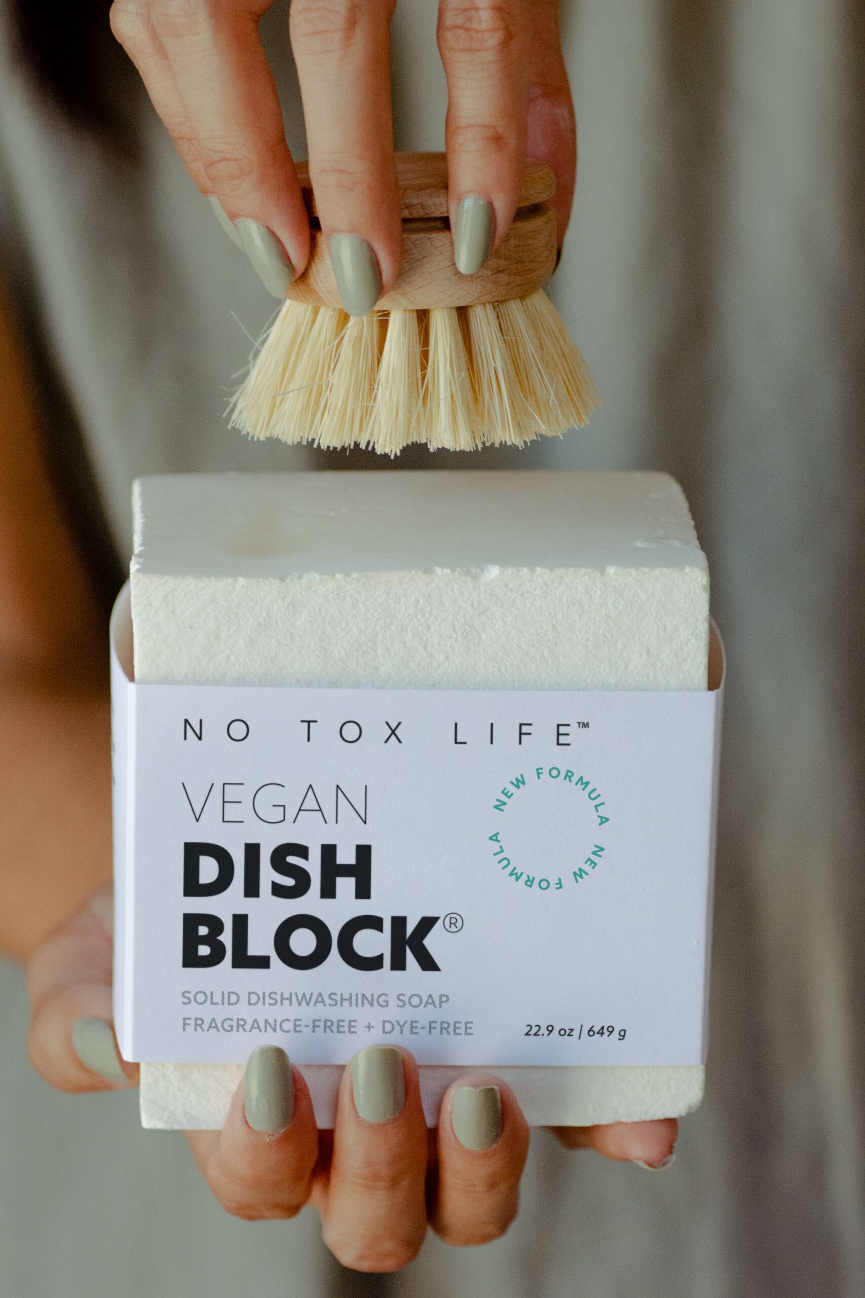 No Tox Life - DISH BLOCK® solid dish soap Huge