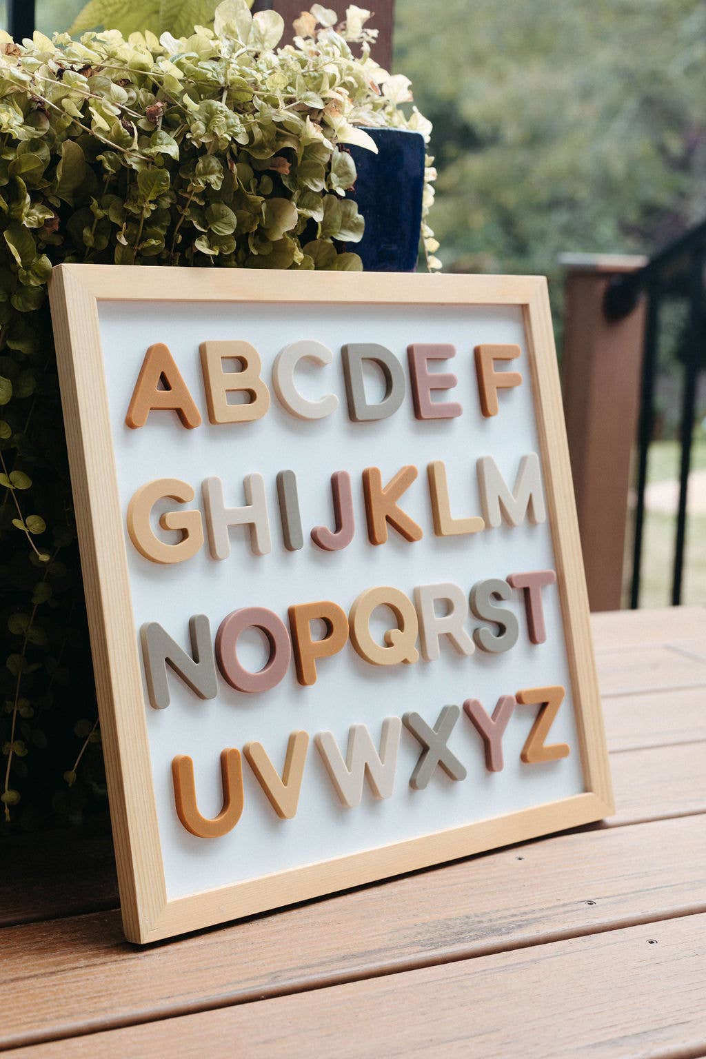 Silicone Alphabet Magnets