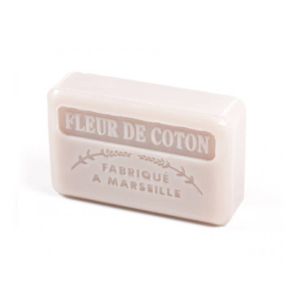 Cotton flower - French soap with organic shea butter 125g