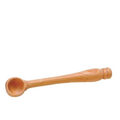 The French Farm - Berard Box Wood Mini Mustard & Salt Spoon