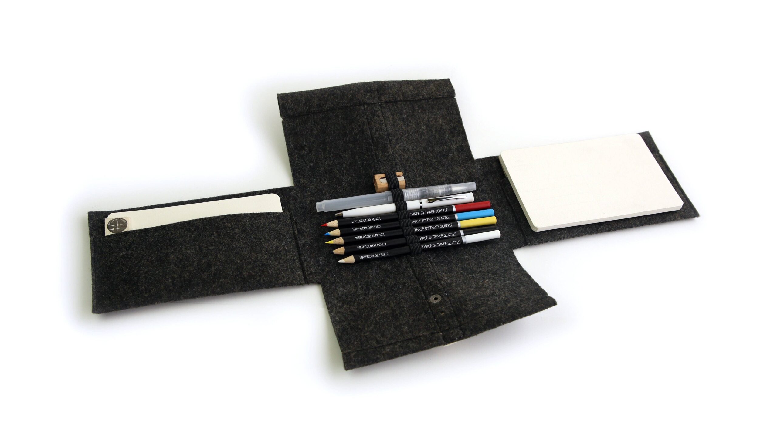 JOTBLOCK travel postcard watercolor pencil set