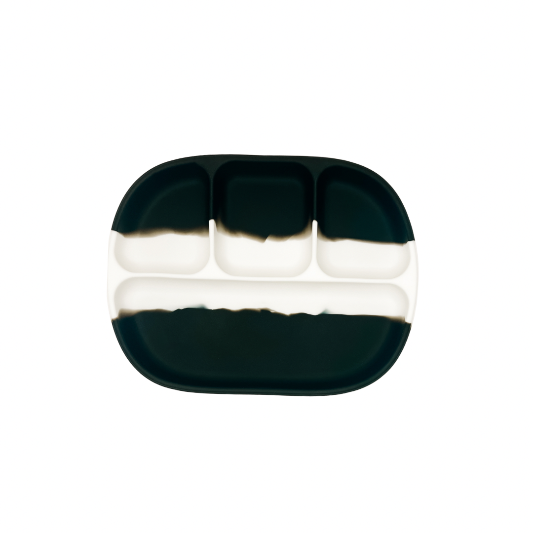 Dip Dye 4 Section Suction Plate: BLACKOUT