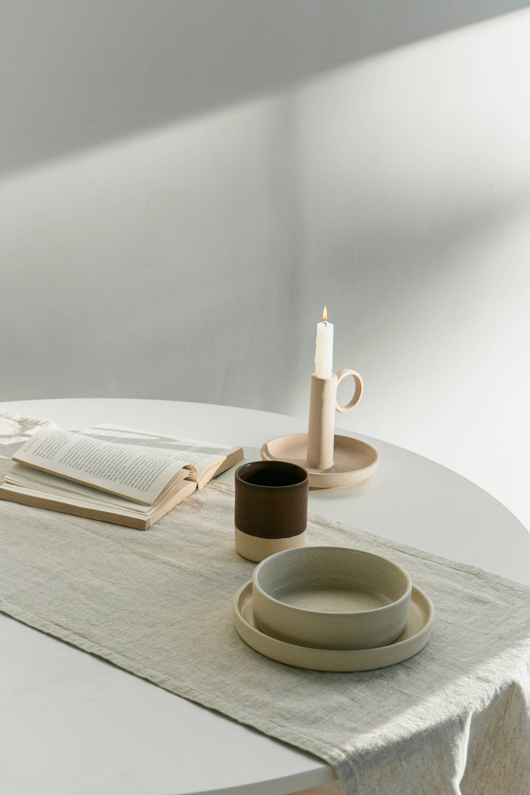 o cactuu - Linen Table Runner - Sustainable fabric - Kitchen decor