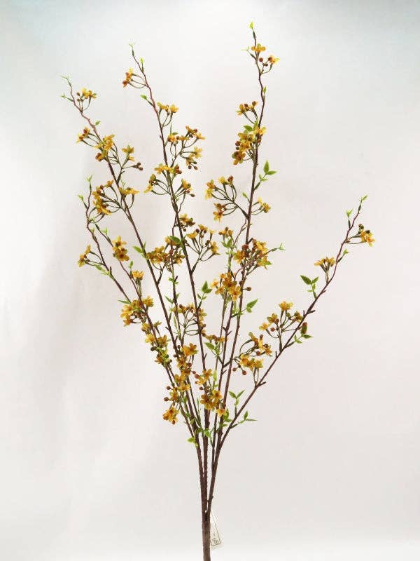 ES Essentials - Fall Artificial Wax Flower Spray 36" Light Brown